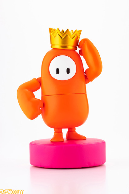 『フォールガイズ』アクションフィギュア4種が予約開始。チキンやホットドッグなどシーズン1からお馴染みのコスチュームが登場。台座や王冠パーツも付属