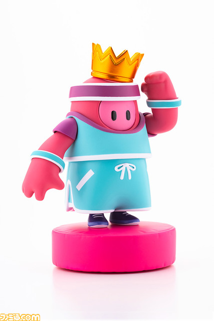 『フォールガイズ』アクションフィギュア4種が予約開始。チキンやホットドッグなどシーズン1からお馴染みのコスチュームが登場。台座や王冠パーツも付属