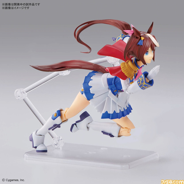 『ウマ娘 プリティーダービー』レースやライブのワンシーンも再現できるトウカイテイオーのプラモが登場。本日(6/23)より順次Web予約の受付が開始