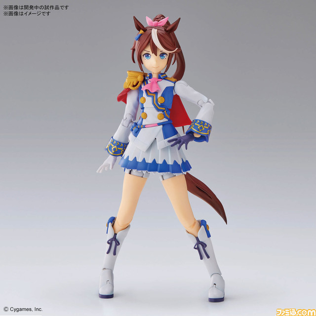 『ウマ娘 プリティーダービー』レースやライブのワンシーンも再現できるトウカイテイオーのプラモが登場。本日(6/23)より順次Web予約の受付が開始