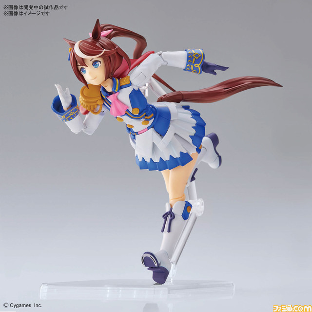 『ウマ娘 プリティーダービー』レースやライブのワンシーンも再現できるトウカイテイオーのプラモが登場。本日(6/23)より順次Web予約の受付が開始