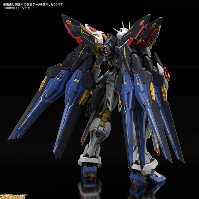 機動戦士ガンダムseed Destiny Mgex 1 100 ストライクフリーダムガンダム が本日 6 23 より順次web予約開始 ガンプラ史上最高峰の 金属表現 をテーマにした一品 ゲーム エンタメ最新情報のファミ通 Com