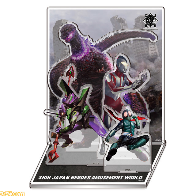 『エヴァ』『ゴジラ』など『シン・』シリーズの体験型アトラクションが登場。“シン・ジャパン・ヒーローズ・アミューズメントワールド”が横浜で7月7日より開催