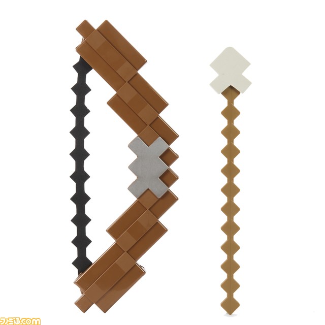 YouTube動画視聴1兆回を突破した『マイクラ』より“ダイヤモンドの剣”、“エンチャントされたツルハシ”のセット、デザインや音も再現した弓矢が登場