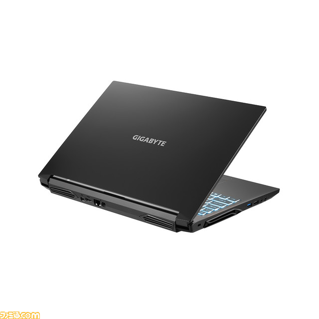 【GIGABYTE】Windows11搭載の15.6型ゲーミングノートPCが発売。Core i5、RTX 3050 Ti、512GBのSSD、LEDキーボードを標準装備