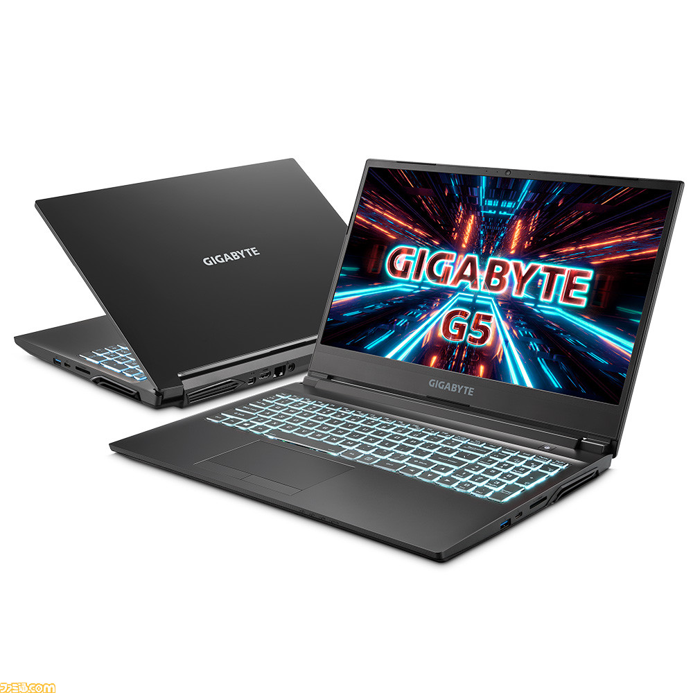 GIGABYTE P34W v5 薄型 軽量 ゲーミングノートPC gaming