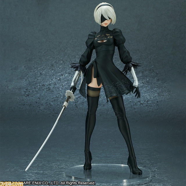 『ニーア オートマタ』A2のフィギュアが予約受付中。黒の倨傲が付属するショートヘアVer.なども登場