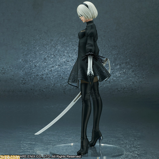 『ニーア オートマタ』A2のフィギュアが予約受付中。黒の倨傲が付属するショートヘアVer.なども登場
