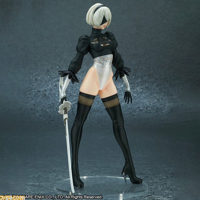 『ニーア オートマタ』A2のフィギュアが予約受付中。黒の倨傲が付属するショートヘアVer.なども登場