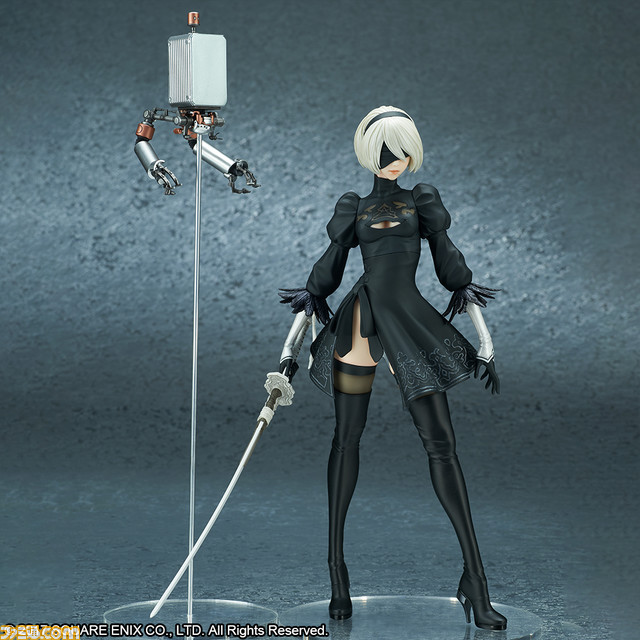 『ニーア オートマタ』A2のフィギュアが予約受付中。黒の倨傲が付属するショートヘアVer.なども登場