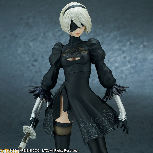 『ニーア オートマタ』A2のフィギュアが予約受付中。黒の倨傲が付属するショートヘアVer.なども登場