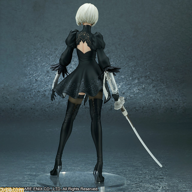 『ニーア オートマタ』A2のフィギュアが予約受付中。黒の倨傲が付属するショートヘアVer.なども登場