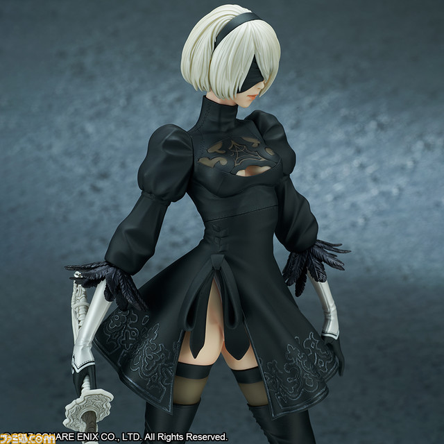 『ニーア オートマタ』A2のフィギュアが予約受付中。黒の倨傲が付属するショートヘアVer.なども登場
