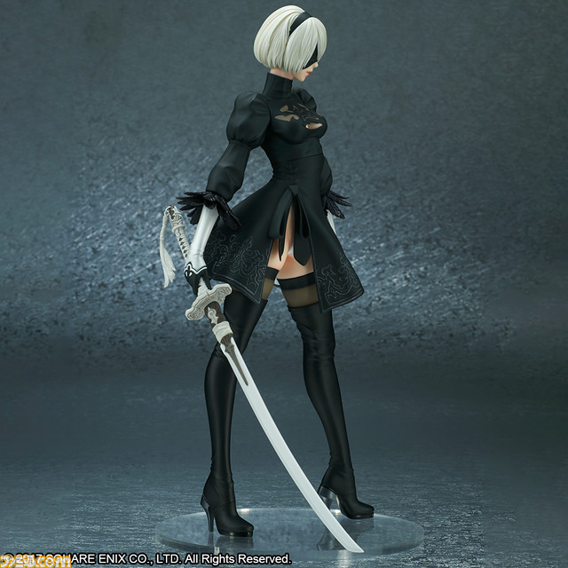『ニーア オートマタ』A2のフィギュアが予約受付中。黒の倨傲が付属するショートヘアVer.なども登場
