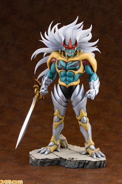 『ダイの大冒険』ハドラーがフィギュアシリーズ“ARTFX J”最大の35センチを超えるサイズになって登場。“超魔爆炎覇”を放たんとする瞬間を再現