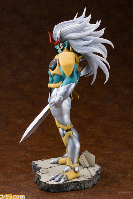 『ダイの大冒険』ハドラーがフィギュアシリーズ“ARTFX J”最大の35センチを超えるサイズになって登場。“超魔爆炎覇”を放たんとする瞬間を再現