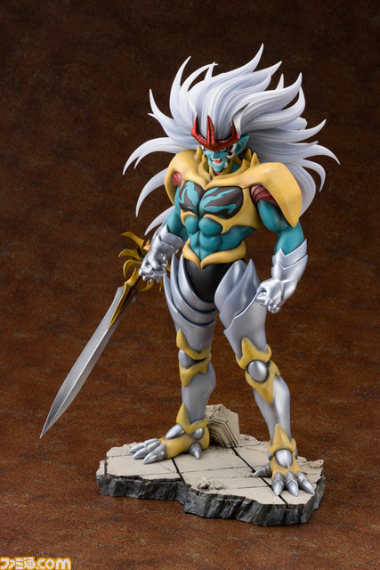 『ダイの大冒険』ハドラーがフィギュアシリーズ“ARTFX J”最大の35センチを超えるサイズになって登場。“超魔爆炎覇”を放たんとする瞬間を再現