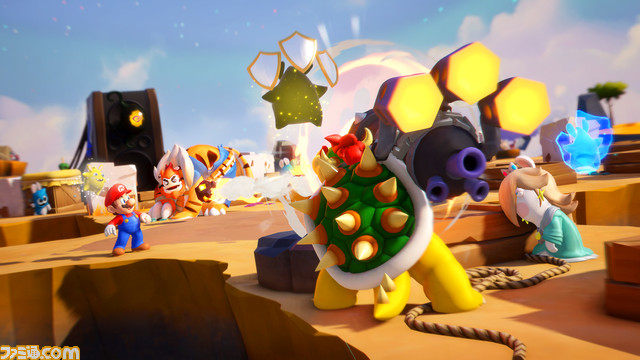 新作『マリオ+ラビッツ ギャラクシーバトル』は今冬に発売。新たな映像とともにバトルシステムなどが公開【Nintendo Direct mini】