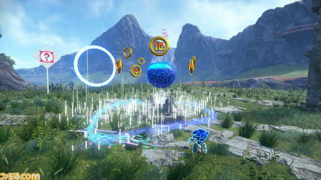 『ソニックフロンティア』オープンワールド型マップを全方位に駆け巡る! バトル、謎解き、電脳空間、謎の少女セージと、ハイスピードアクションがさらに進化