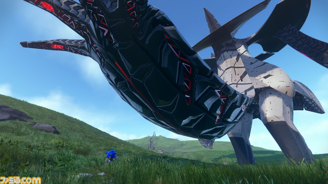 『ソニックフロンティア』オープンワールド型マップを全方位に駆け巡る! バトル、謎解き、電脳空間、謎の少女セージと、ハイスピードアクションがさらに進化