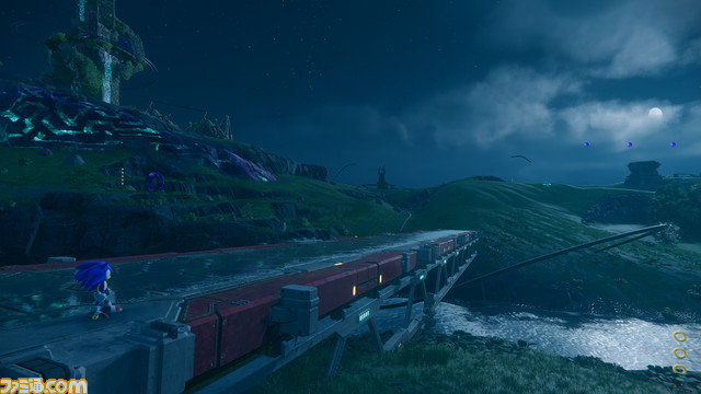 『ソニックフロンティア』オープンワールド型マップを全方位に駆け巡る! バトル、謎解き、電脳空間、謎の少女セージと、ハイスピードアクションがさらに進化