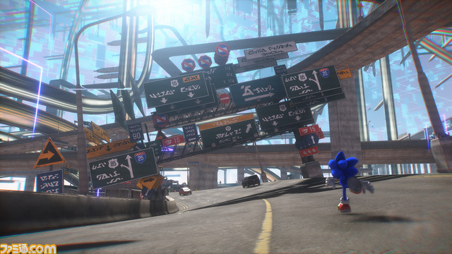 『ソニックフロンティア』オープンワールド型マップを全方位に駆け巡る! バトル、謎解き、電脳空間、謎の少女セージと、ハイスピードアクションがさらに進化