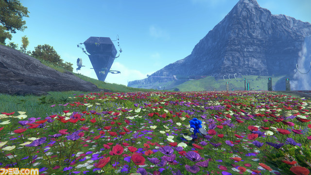 『ソニックフロンティア』オープンワールド型マップを全方位に駆け巡る! バトル、謎解き、電脳空間、謎の少女セージと、ハイスピードアクションがさらに進化