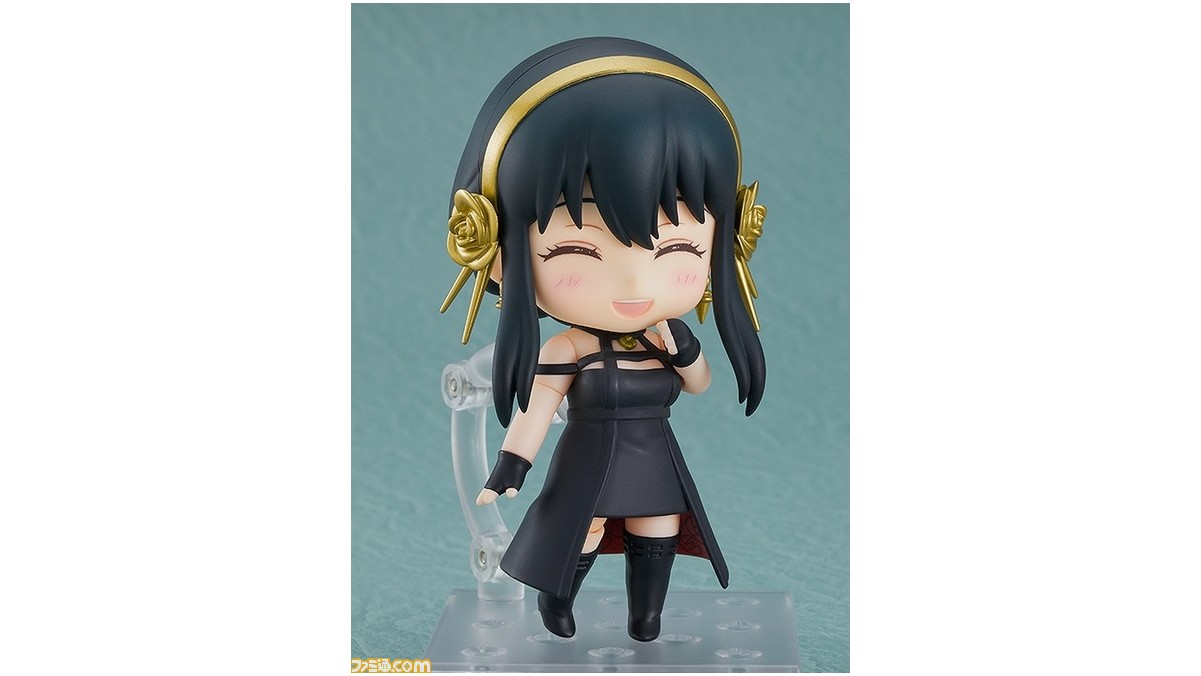 スパイファミリー』ヨルのねんどろいどが予約受付スタート。オプションパーツを組み合わせて作中のポーズも再現可能。別売りのアーニャ、ロイドと並べて飾りたい  | ゲーム・エンタメ最新情報のファミ通.com