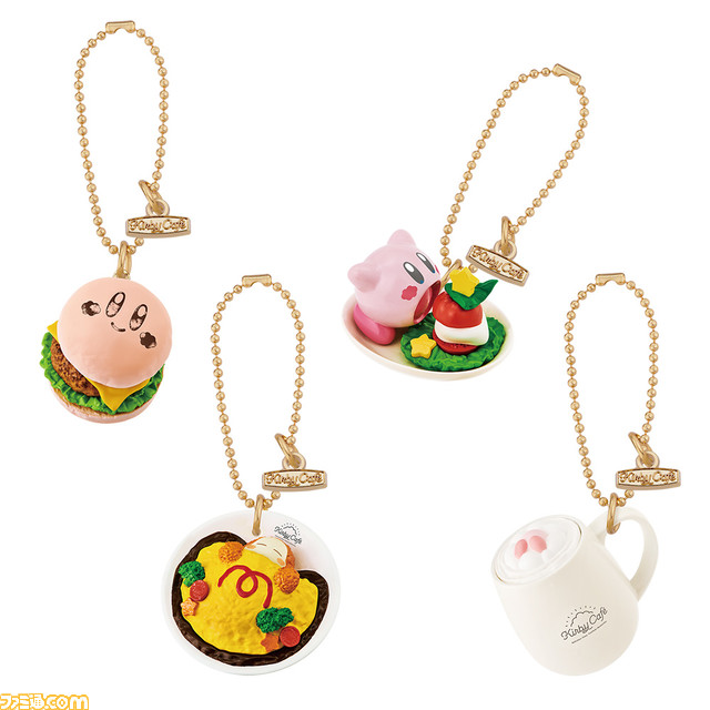 『星のカービィ』 Kirby Cafeの一番くじが登場。A賞にはKirby Cafeに設置されているカービィ、ワドルディのスタチューのフィギュアが用意