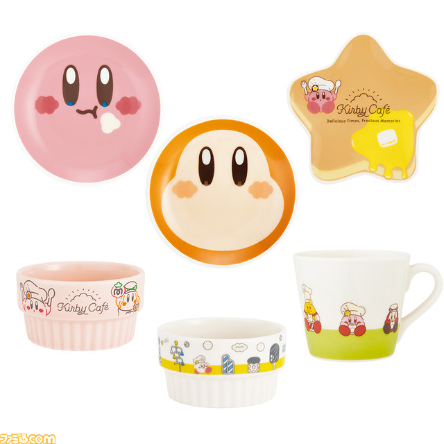 『星のカービィ』 Kirby Cafeの一番くじが登場。A賞にはKirby Cafeに設置されているカービィ、ワドルディのスタチューのフィギュアが用意