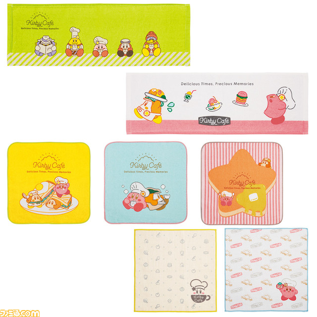 『星のカービィ』 Kirby Cafeの一番くじが登場。A賞にはKirby Cafeに設置されているカービィ、ワドルディのスタチューのフィギュアが用意