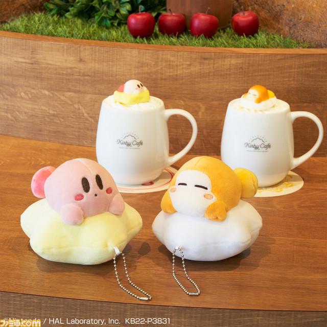 『星のカービィ』 Kirby Cafeの一番くじが登場。A賞にはKirby Cafeに設置されているカービィ、ワドルディのスタチューのフィギュアが用意