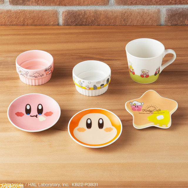 『星のカービィ』 Kirby Cafeの一番くじが登場。A賞にはKirby Cafeに設置されているカービィ、ワドルディのスタチューのフィギュアが用意