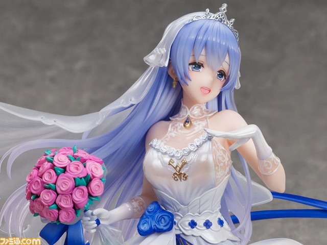 『アズールレーン』ロドニーが“パレス・ブライトネス”衣装姿で立体化。パール塗装を施したドレスの造形美、胸元や頭のヴェールで透け感も演出した逸品