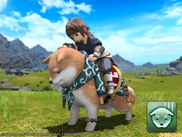 Ff14 超かわいい 大柴犬 マウントがオンラインストアで販売開始 吠える 喜ぶ 落ち込む の騎乗後に使える3種の専用アクションにも注目 ゲーム エンタメ最新情報のファミ通 Com