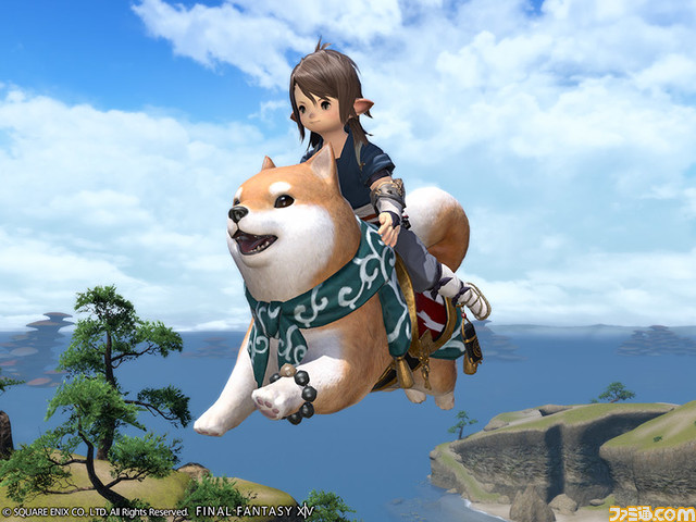 Ff14 超かわいい 大柴犬 マウントがオンラインストアで販売開始 吠える 喜ぶ 落ち込む の騎乗後に使える3種の専用アクションにも注目 ゲーム エンタメ最新情報のファミ通 Com