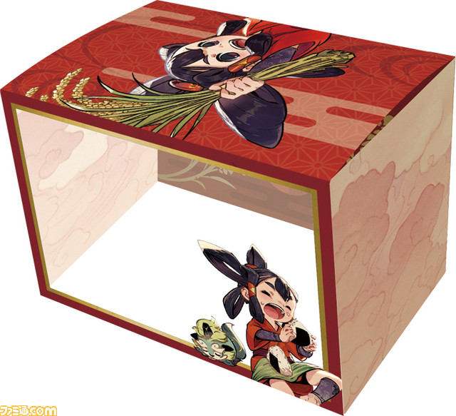 『天穂のサクナヒメ』サクナヒメや“米は力だ”の文字が描かれたスリーブなど新作カードサプライが登場。サクナヒメが描かれた合皮製デッキケースにも注目