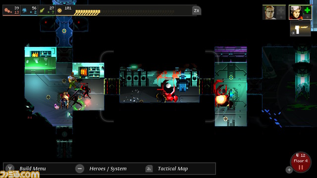 Switch『ダンジョン オブ ザ エンドレス』発売決定。墜落した囚人船の乗組員と共に未知のダンジョンの出口を目指す探索RPG