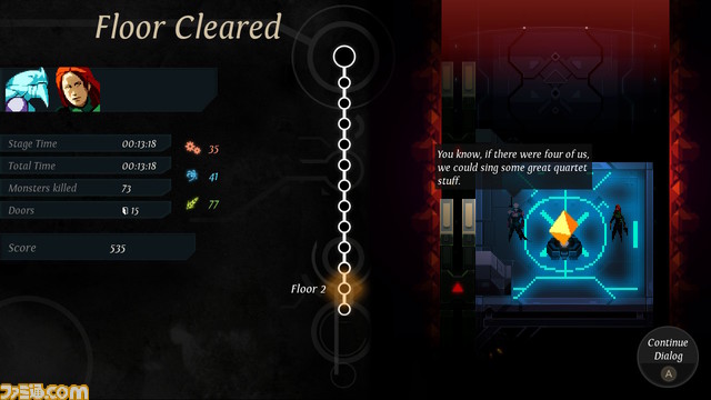 Switch『ダンジョン オブ ザ エンドレス』発売決定。墜落した囚人船の乗組員と共に未知のダンジョンの出口を目指す探索RPG