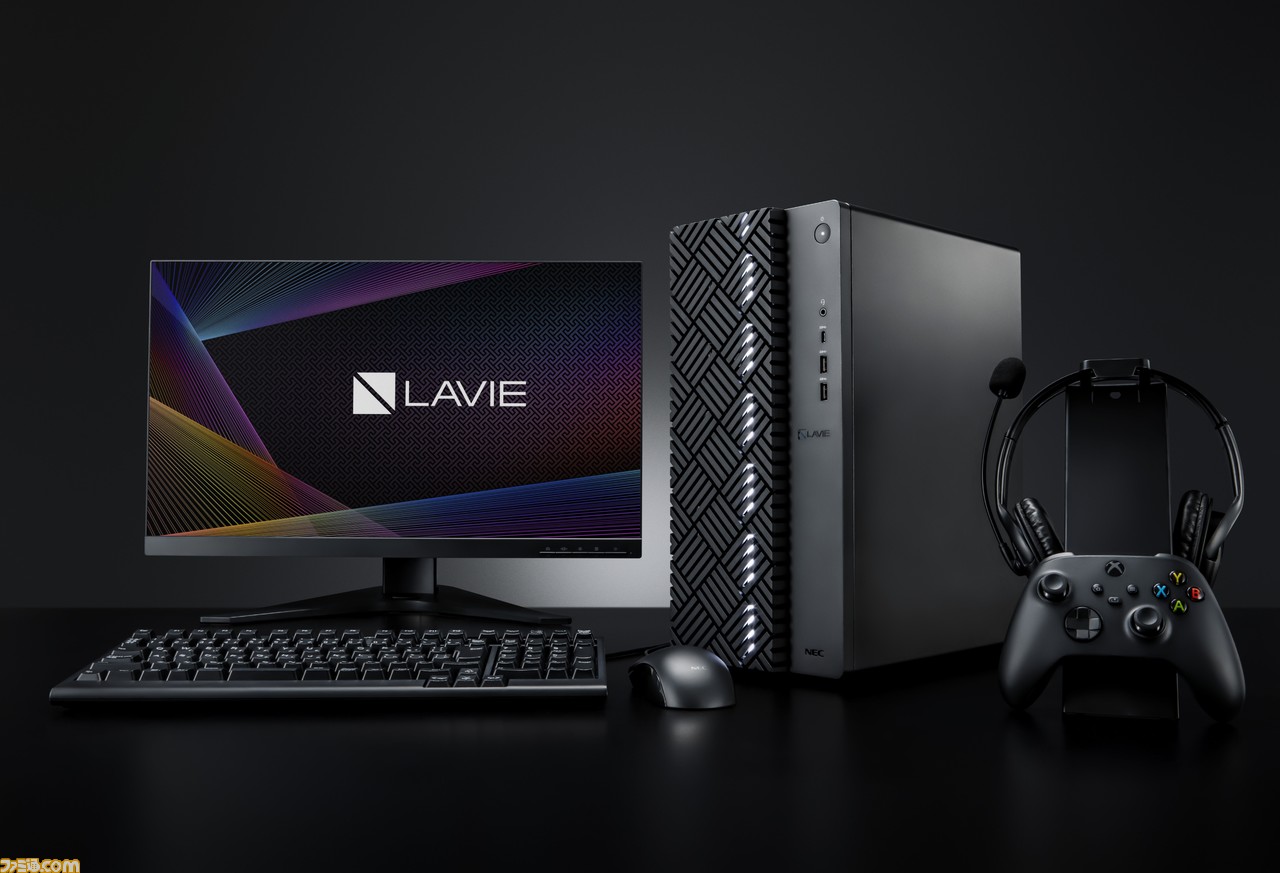 NECがタワー型ゲーミングデスクトップPC“LAVIE GX”シリーズを発表