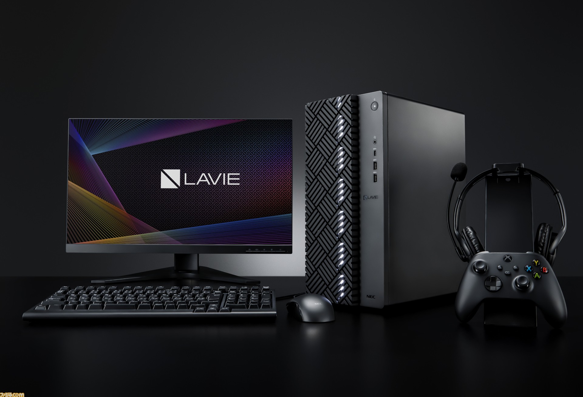 NECがタワー型ゲーミングデスクトップPC“LAVIE GX”シリーズを発表 