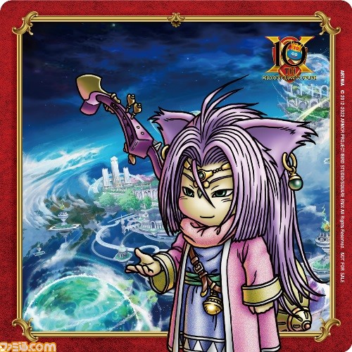 『ドラゴンクエストX　オンライン』の10周年記念カフェが7月23日より“ARTNIA”、“SQUARE ENIX CAFE”、“LUIDA’SBAR”で開催