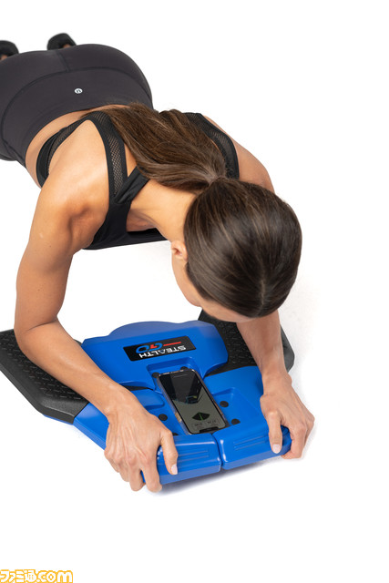 ゲームを楽しみながら体幹を鍛えられる! ゲーミングプランクボード“ステルスゴー”が日本で発売決定