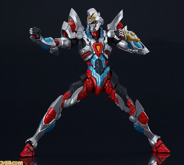 『SSSS.GRIDMAN』グリッドマンがアクションフィギュア“figma”になって登場。オプションパーツには“グリッドマンキャリバー”、“グリッドライトセイバースラッシュ エフェクト”が付属