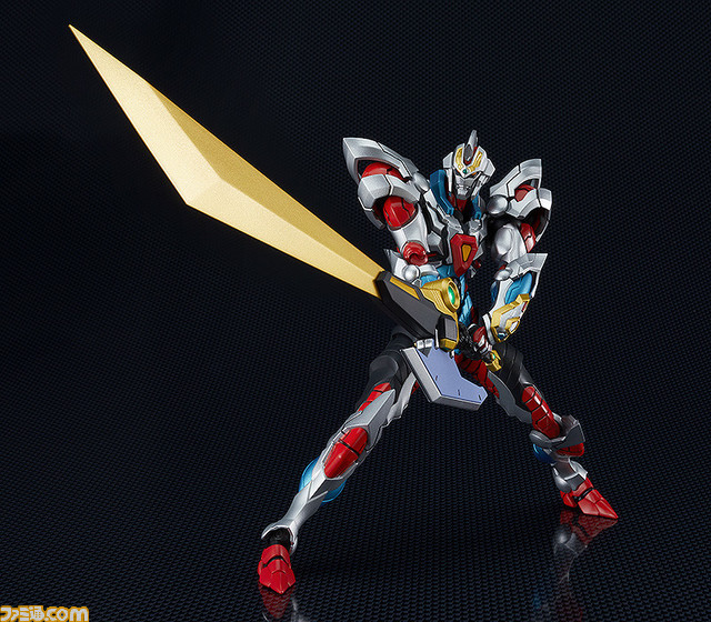 『SSSS.GRIDMAN』グリッドマンがアクションフィギュア“figma”になって登場。オプションパーツには“グリッドマンキャリバー”、“グリッドライトセイバースラッシュ エフェクト”が付属