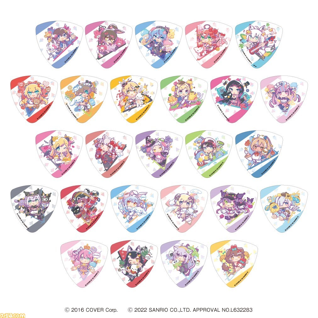 ホロライブ×サンリオ】コラボグッズが予約開始。兎田ぺこら&シナモン