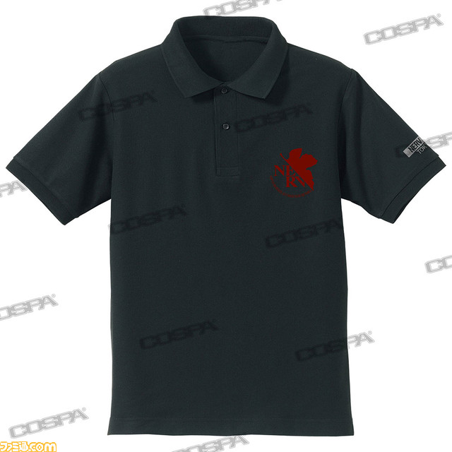 『エヴァンゲリオン』1996年に発売されたユニークなTシャツが復刻。NERVシンボルがポイントのポロシャツ、エヴァ初号機のイラストが描かれたTシャツも発売