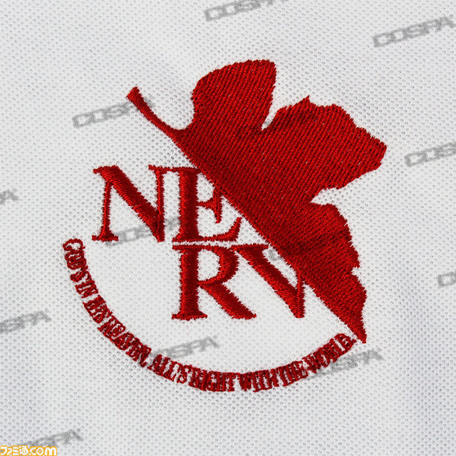 『エヴァンゲリオン』1996年に発売されたユニークなTシャツが復刻。NERVシンボルがポイントのポロシャツ、エヴァ初号機のイラストが描かれたTシャツも発売