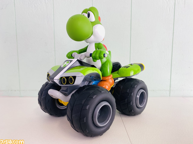 『マリオカート』のR/Cモデルが任天堂ライセンス商品として発売。バギーはゲーム内に登場する車体“スタンダードATV”を忠実に再現