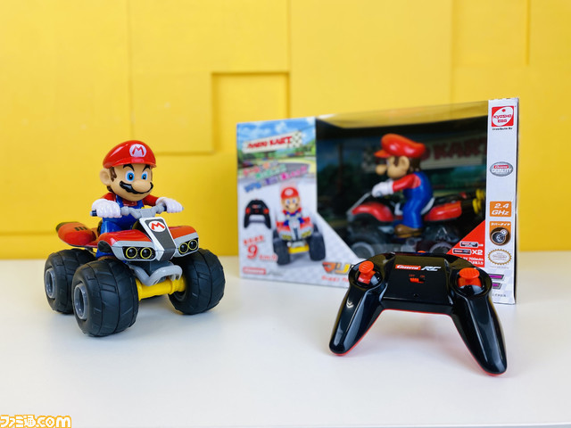 『マリオカート』のR/Cモデルが任天堂ライセンス商品として発売。バギーはゲーム内に登場する車体“スタンダードATV”を忠実に再現
